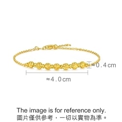 Essence - 999 Gold Bracelet | 95481B(18 cm/~0.080 tael) | Chow
