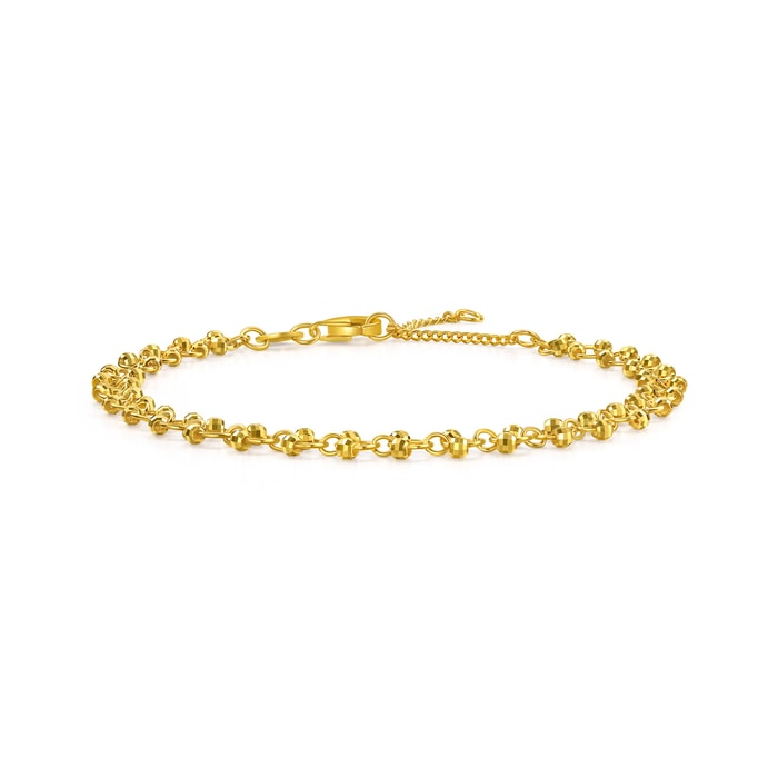 Solid Gold Bracelet | Chow Sang Sang Jewellery | Essence | 95482B - 4