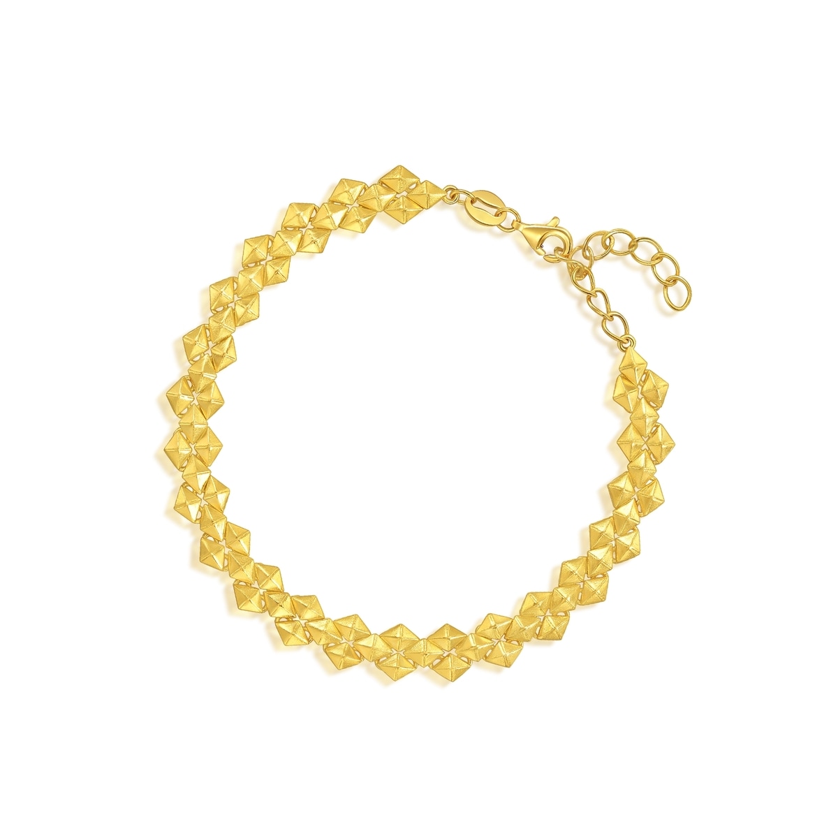 gin - 999.9 Gold Bracelet | 95513B(18 cm/~0.445 tael) | Chow