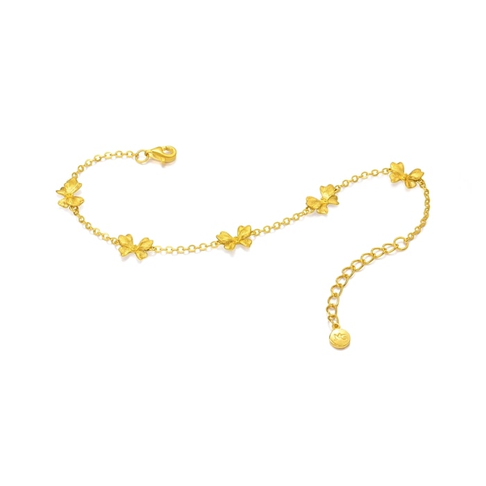 999黃金 手鍊 | 周生生珠寶 | 95520B - 6