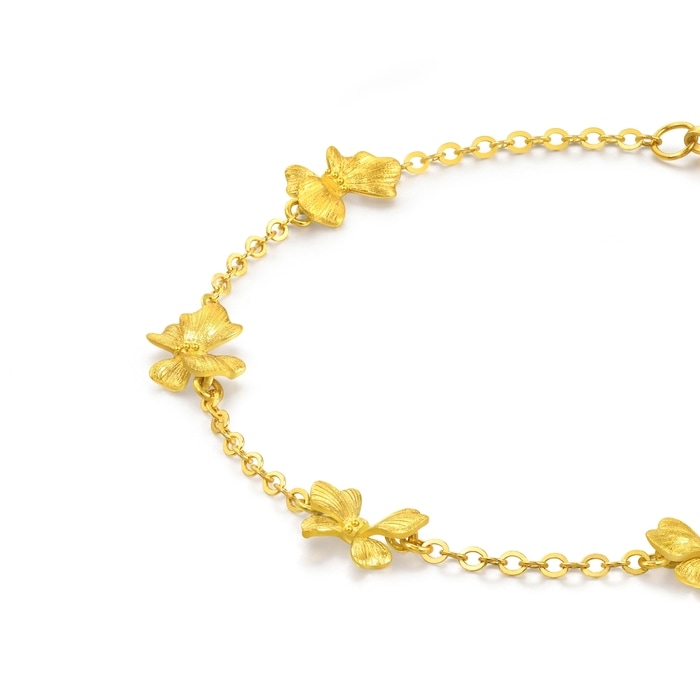 999黃金 手鍊 | 周生生珠寶 | 95520B - 4