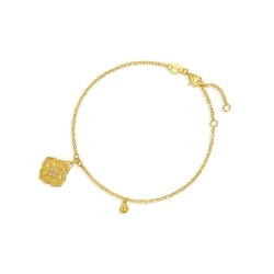 'The Oriental' 999 Gold Diamond Bracelet