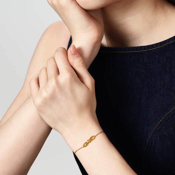 999黃金 手鍊 | 周生生珠寶 | 95559B - 2