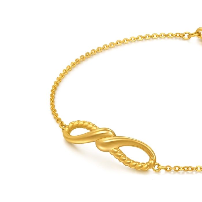 999黃金 手鍊 | 周生生珠寶 | 95559B - 5