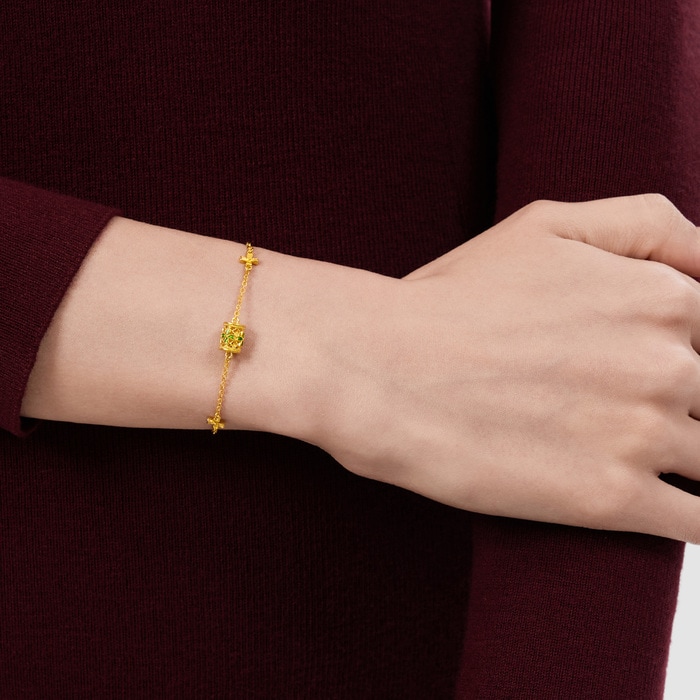 Solid Gold Bracelet | Chow Sang Sang Jewellery | 95568B - 2
