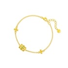 Taffy' 999 Gold Bracelet
