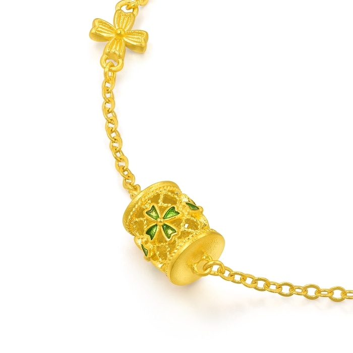 Solid Gold Bracelet | Chow Sang Sang Jewellery | 95568B - 4