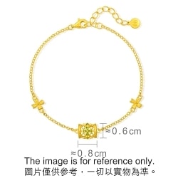 'Taffy' 999 Gold Bracelet