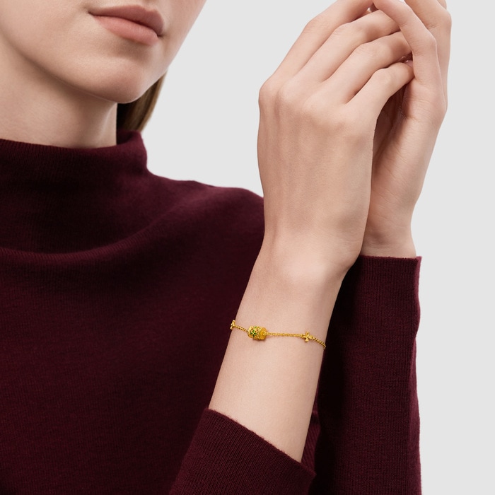 Solid Gold Bracelet | Chow Sang Sang Jewellery | 95568B - 3