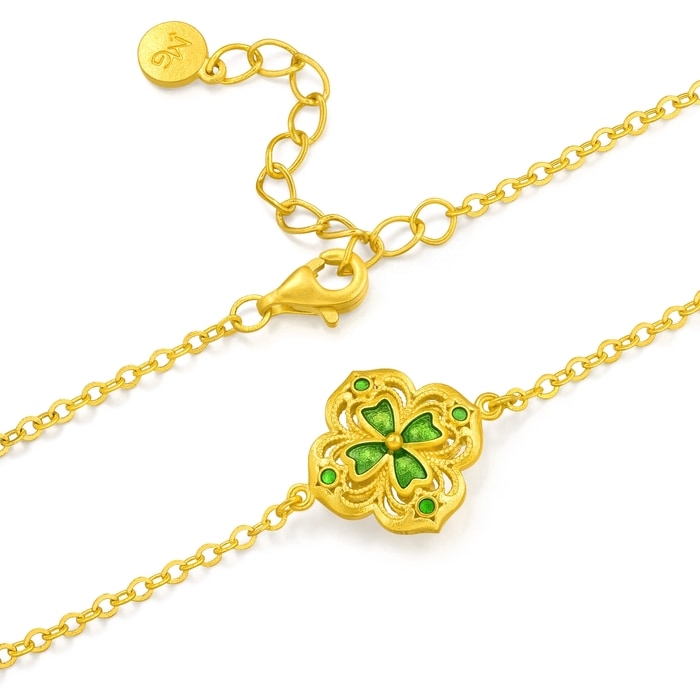 Solid Gold Bracelet | Chow Sang Sang Jewellery | 95569B - 6