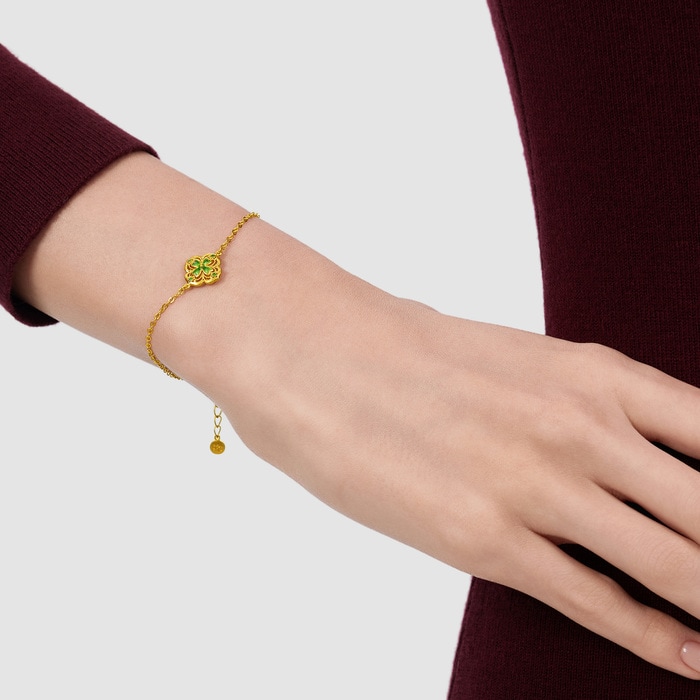 Solid Gold Bracelet | Chow Sang Sang Jewellery | 95569B - 2