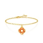 Taffy' 999 Gold Bracelet