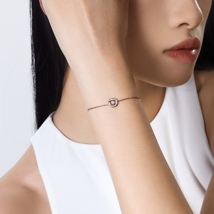 18K Rose Gold Bracelet | Chow Sang Sang Jewellery | 95600B - 3