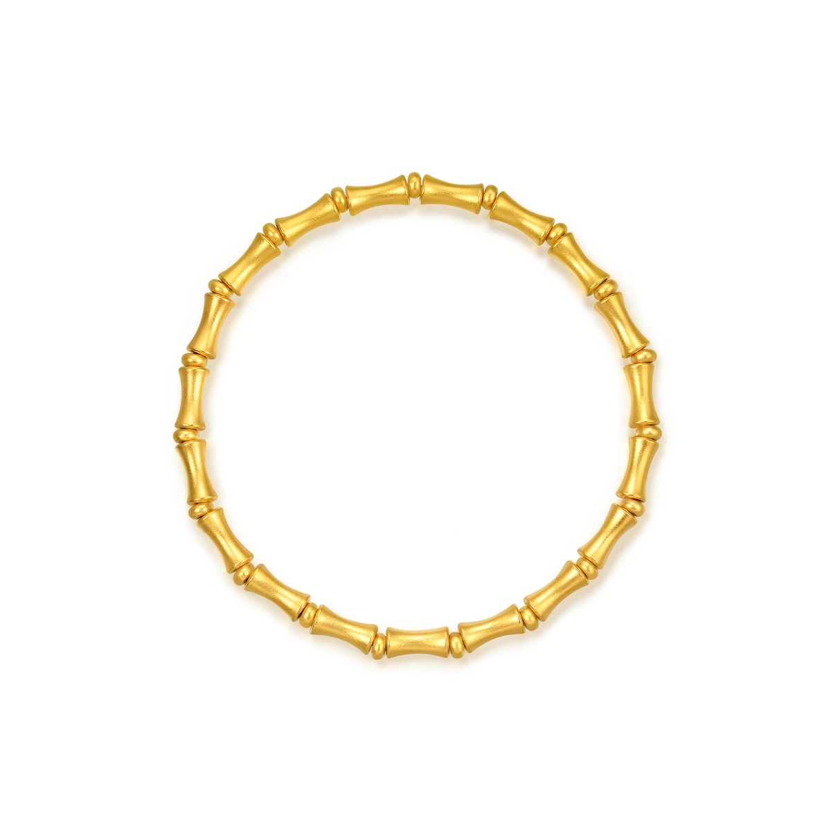 Cultural Blessings - The Oriental' 999.9 Gold Bamboo Bracelet