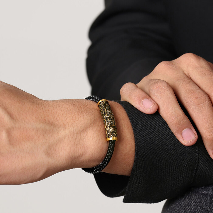 Solid Gold Bracelet | Chow Sang Sang Jewellery | Noir | 95636B - 2