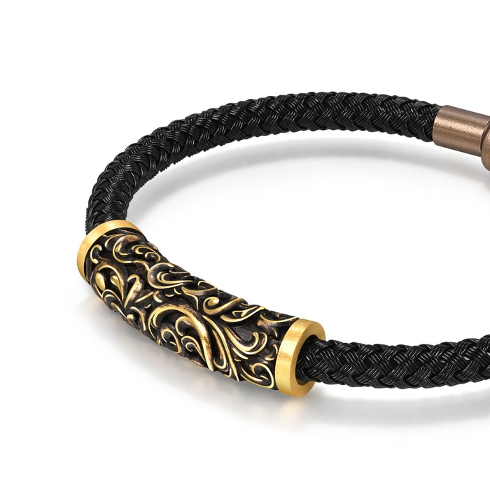Solid Gold Bracelet | Chow Sang Sang Jewellery | Noir | 95636B - 5
