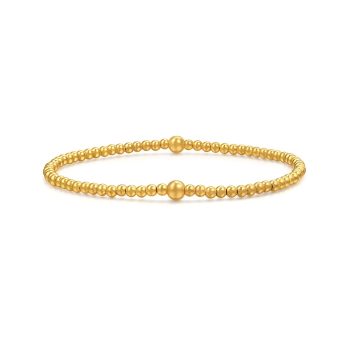 Solid Gold Bracelet | Chow Sang Sang Jewellery | Cultural Blessings | 95649B - 4