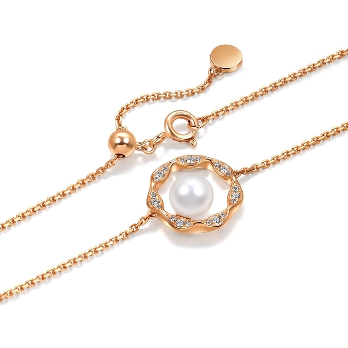 18K Rose Gold Bracelet | Chow Sang Sang Jewellery | YuYu | 95652B - 4