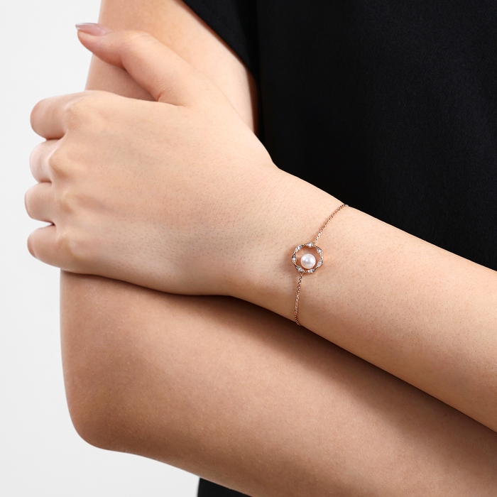 18K Rose Gold Bracelet | Chow Sang Sang Jewellery | YuYu | 95652B - 2