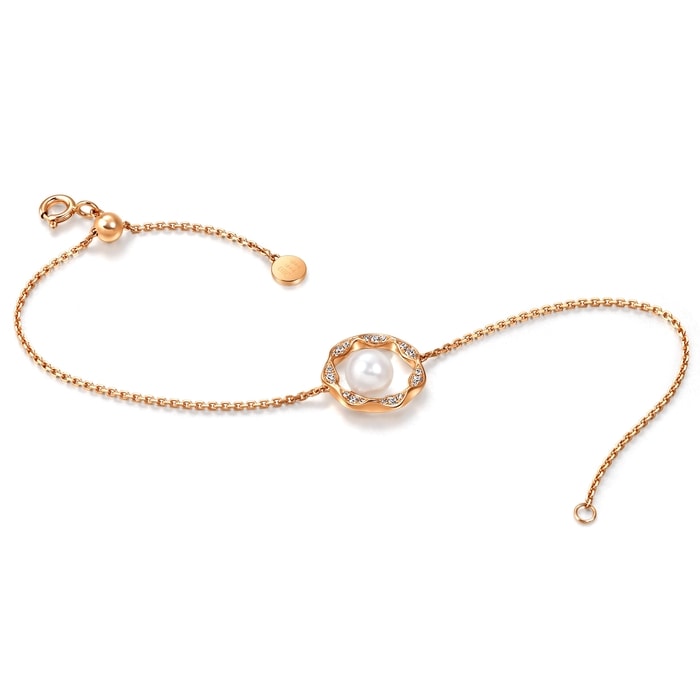 18K Rose Gold Bracelet | Chow Sang Sang Jewellery | YuYu | 95652B - 5