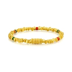 「東方古祖」999.9黃金碎金子手鍊