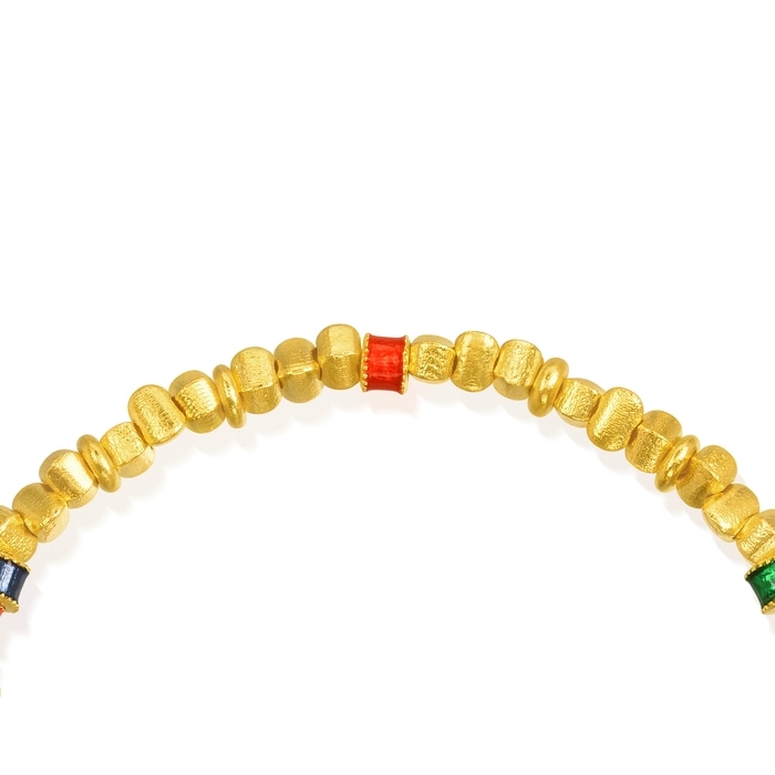 Solid Gold Bracelet | Chow Sang Sang Jewellery | Cultural Blessings | 95653B - 6