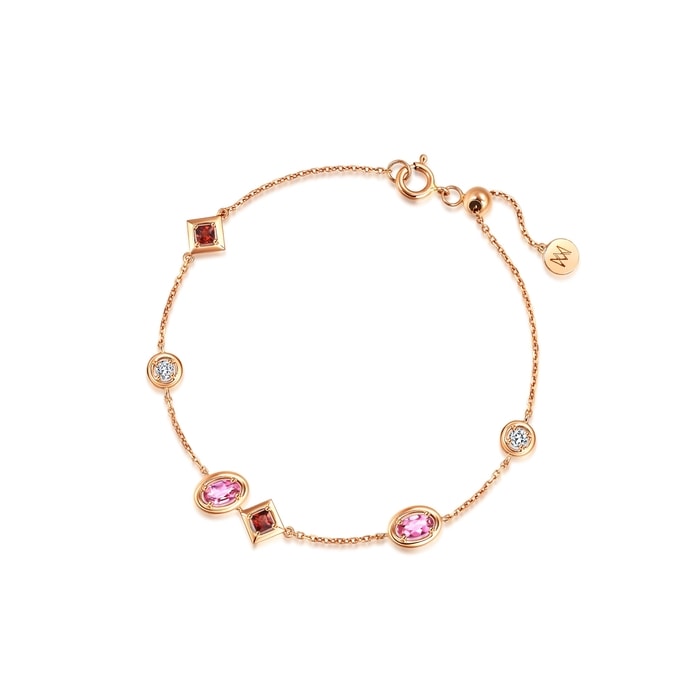 18K Rose Gold Bracelet | Chow Sang Sang Jewellery | 95668B - 1