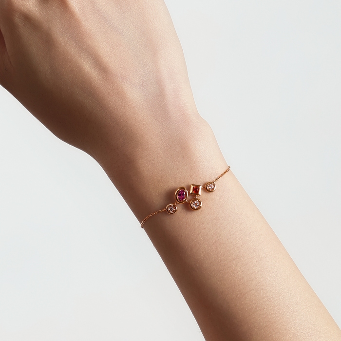 18K Rose Gold Bracelet | Chow Sang Sang Jewellery | 95670B - 3