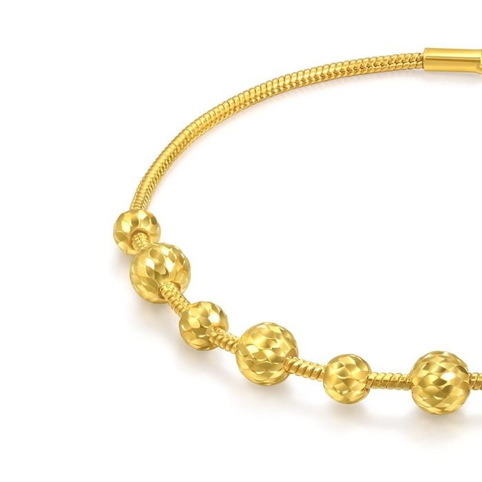 Solid Gold Bracelet | Chow Sang Sang Jewellery | Essence | 95711B - 5