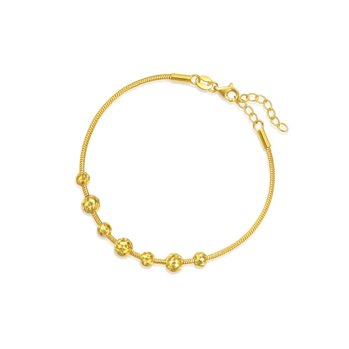 Solid Gold Bracelet | Chow Sang Sang Jewellery | Essence | 95711B - 1