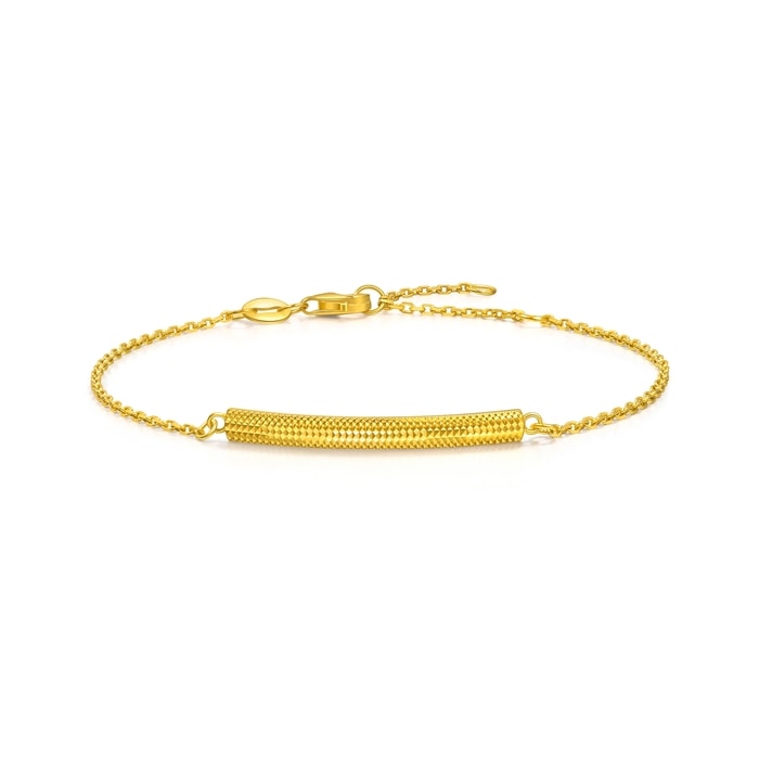 Solid Gold Bracelet | Chow Sang Sang Jewellery | Essence | 95729B - 1