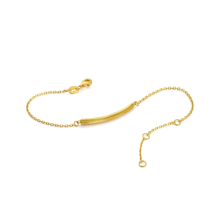 Solid Gold Bracelet | Chow Sang Sang Jewellery | Essence | 95729B - 6