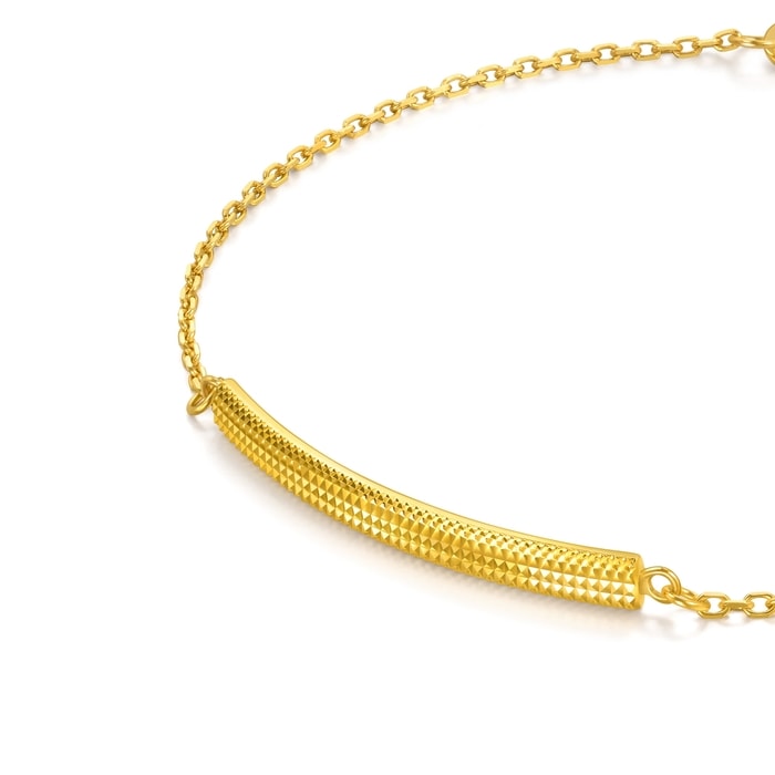 Solid Gold Bracelet | Chow Sang Sang Jewellery | Essence | 95729B - 4