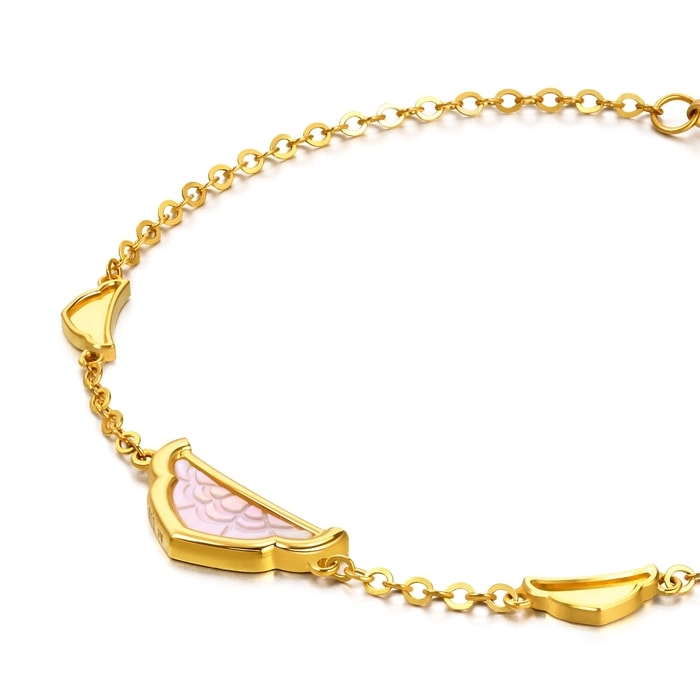 Solid Gold Bracelet | Chow Sang Sang Jewellery | 95733B - 4