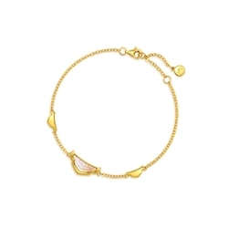 'Taffy' 999 Gold Mother of Pearl Bracelet