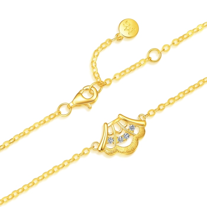 Solid Gold Bracelet | Chow Sang Sang Jewellery | 95737B - 6