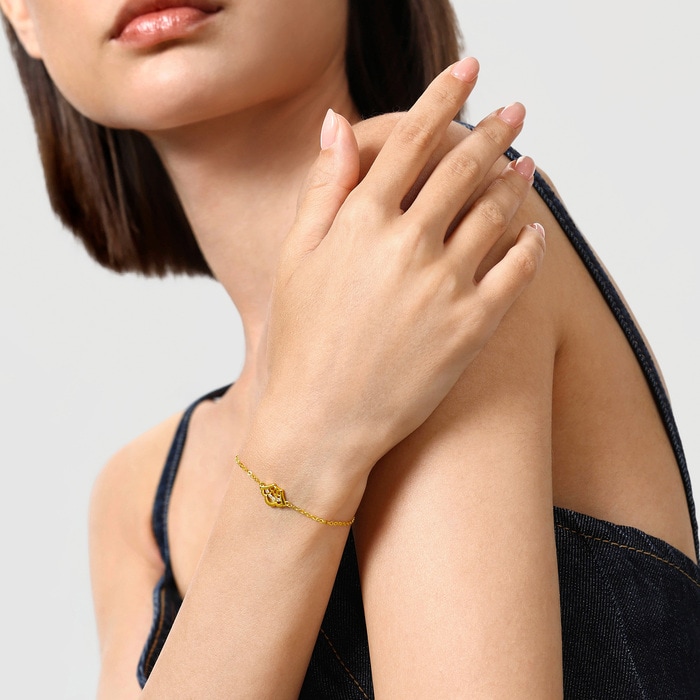 Solid Gold Bracelet | Chow Sang Sang Jewellery | 95737B - 3