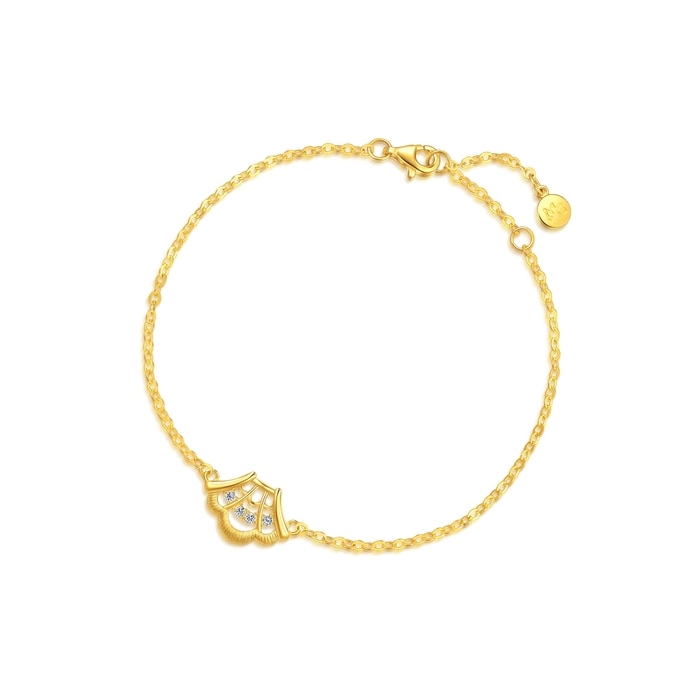 Solid Gold Bracelet | Chow Sang Sang Jewellery | 95737B - 4