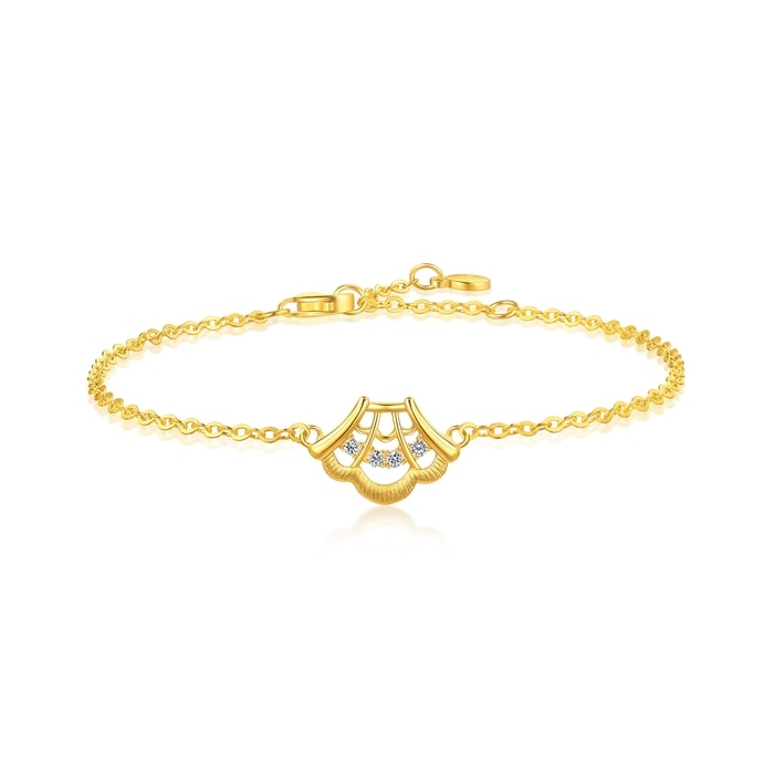 Solid Gold Bracelet | Chow Sang Sang Jewellery | 95737B - 1