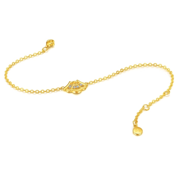 Solid Gold Bracelet | Chow Sang Sang Jewellery | 95737B - 7