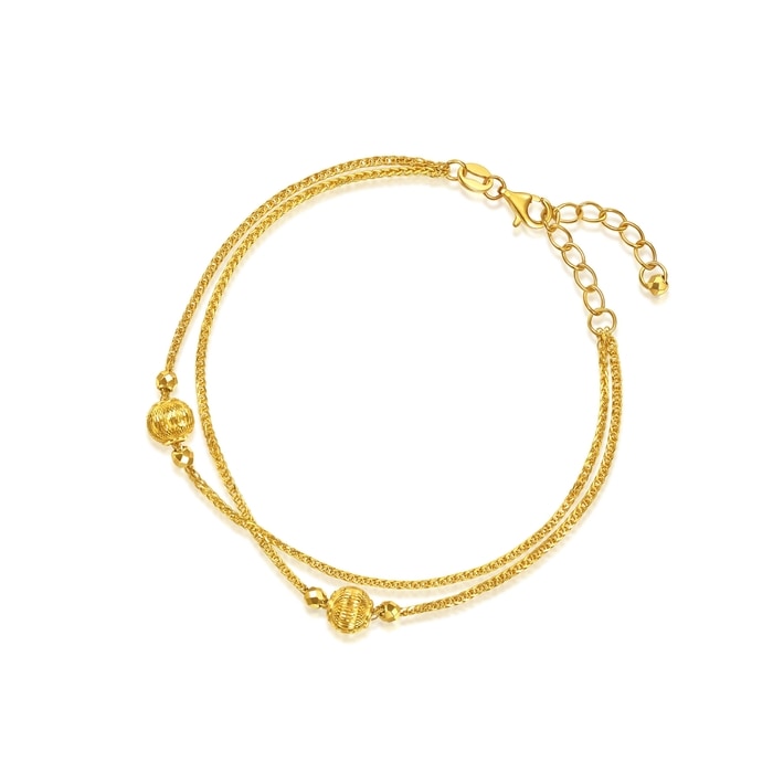 Solid Gold Bracelet | Chow Sang Sang Jewellery | Essence | 95739B - 1