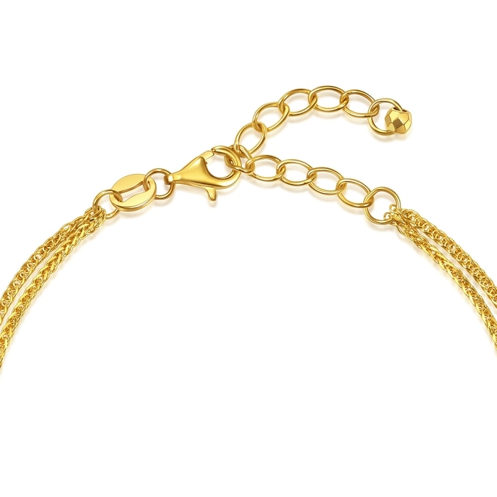 Solid Gold Bracelet | Chow Sang Sang Jewellery | Essence | 95739B - 5