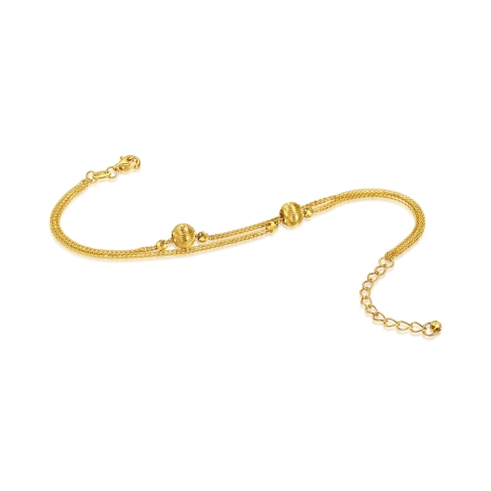 Solid Gold Bracelet | Chow Sang Sang Jewellery | Essence | 95739B - 6