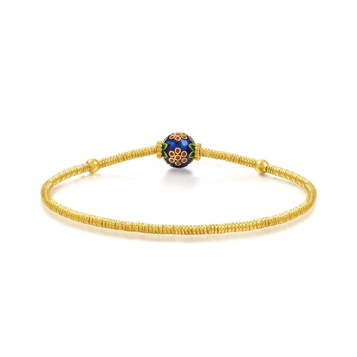 Solid Gold Bracelet | Chow Sang Sang Jewellery | Cultural Blessings | 95775B - 6