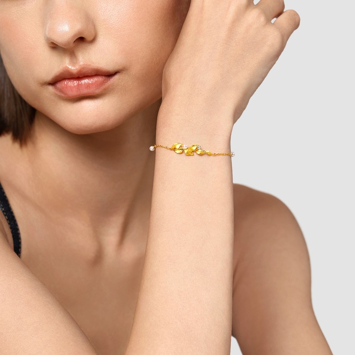 Solid Gold Bracelet | Chow Sang Sang Jewellery | 95794B - 3