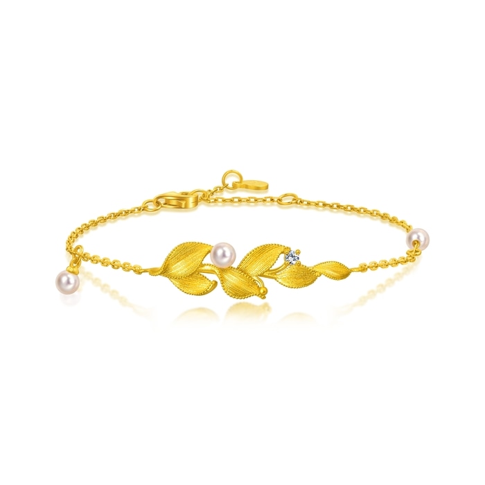 Solid Gold Bracelet | Chow Sang Sang Jewellery | 95794B - 1