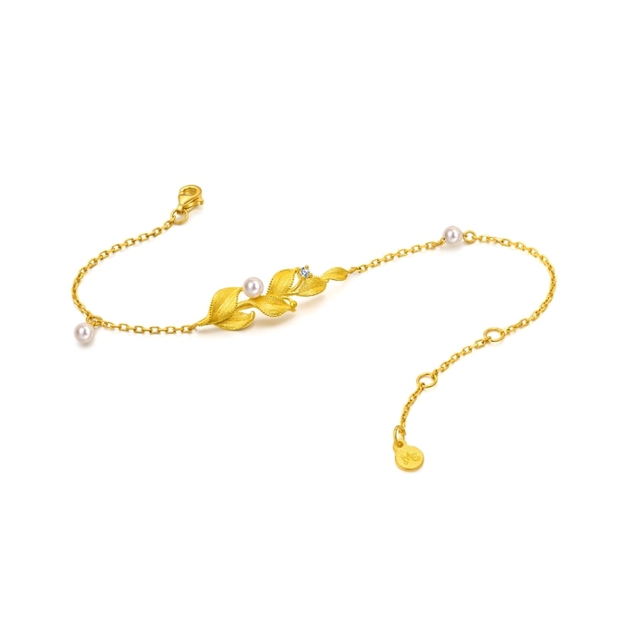 Solid Gold Bracelet | Chow Sang Sang Jewellery | 95794B - 7