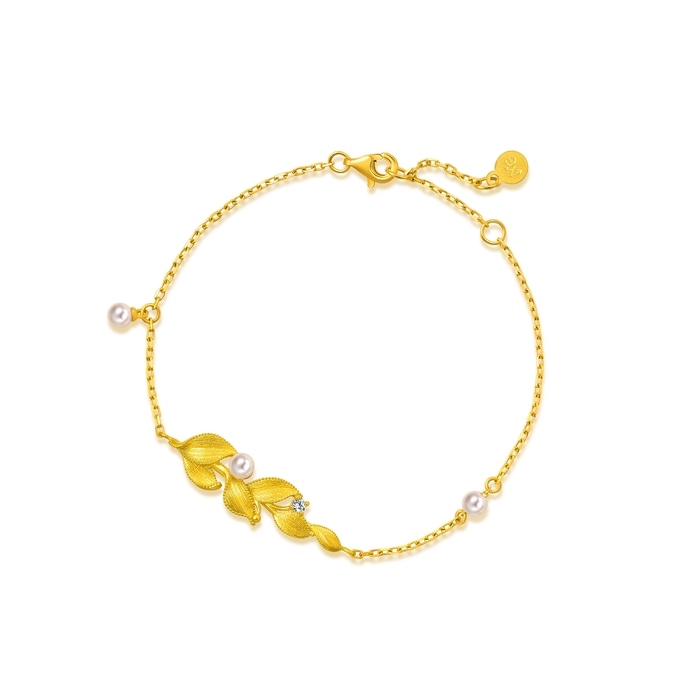 Solid Gold Bracelet | Chow Sang Sang Jewellery | 95794B - 4