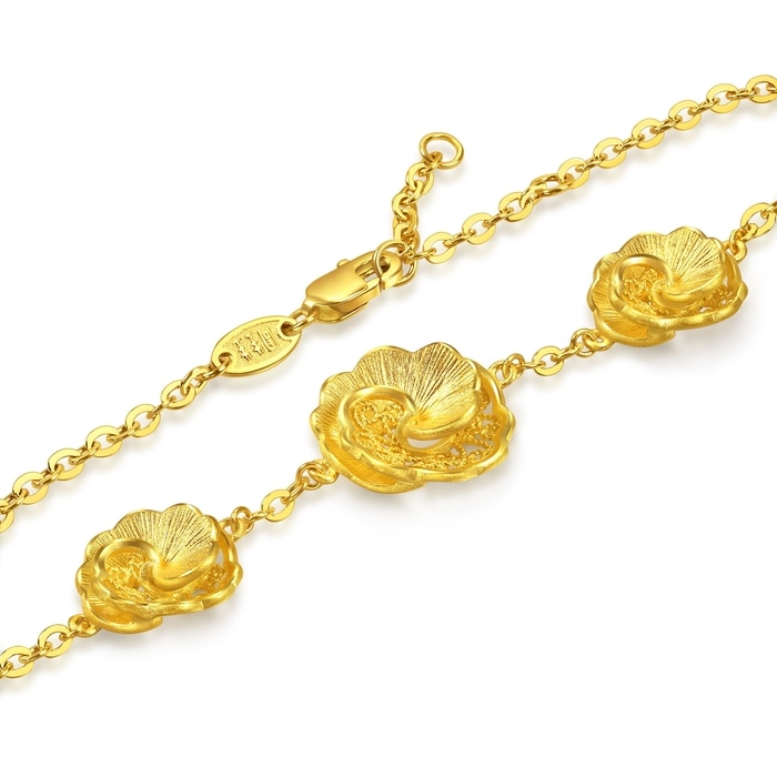 999.9黃金 手鍊 | 周生生珠寶 | 生生有囍 | 95839B - 6