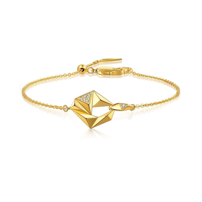 Solid Gold Bracelet | Chow Sang Sang Jewellery | 95862B - 1